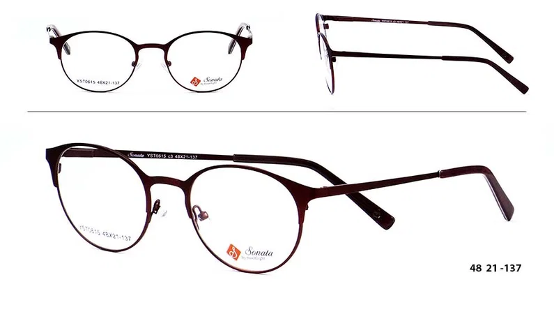 Ramă de ochelari YST 0615 c3 Sonata în culoarea claret