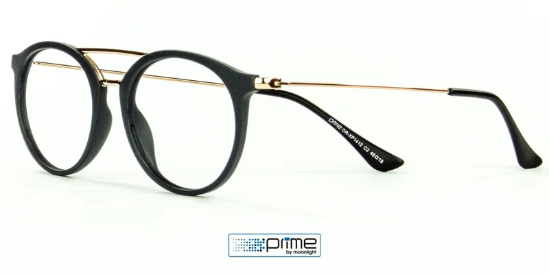 Rama XP 1412 c2 Prime clip-on în culori auriu și grafit