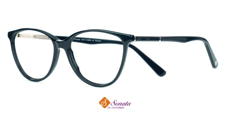 Ramă de ochelari MST 1688 c2 Sonata bleumarin, vedere frontală