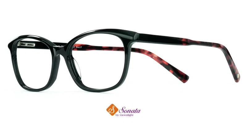 Ramă de ochelari TWST 1815 c1 Sonata în culoarea negru