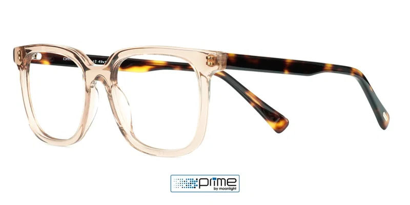 Ramă de ochelari MP 2404 c2 Prime maro și transparentă, vedere frontală