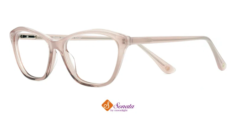 MST 2600 c1 Sonata rame de vedere rose și transparent