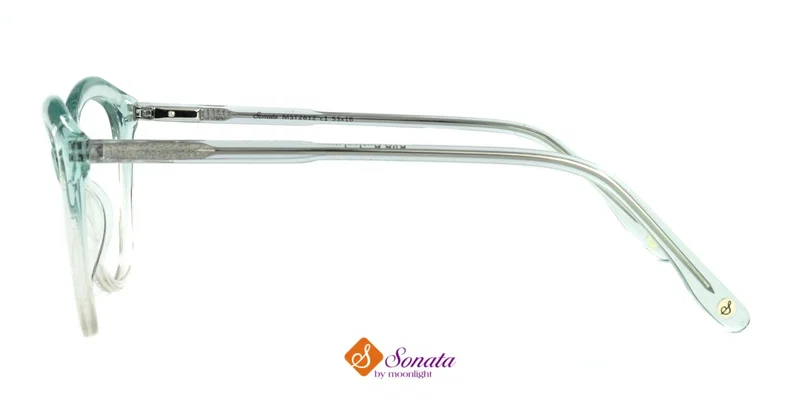 Detaliu ramă MST 2612 c1 Sonata în culori transparent, argintiu și alb