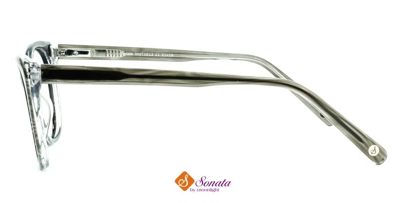 MST 2613 c1 Sonata, rame ochelari gri cu finisaj bright sau dark