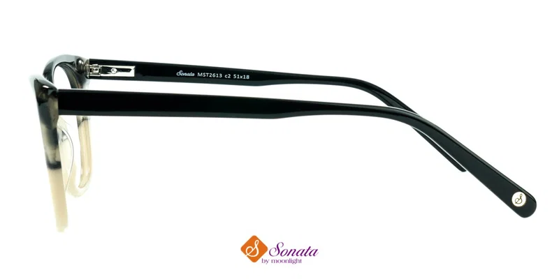 Ramă de ochelari MST 2613 c2 Sonata în variantă neagră
