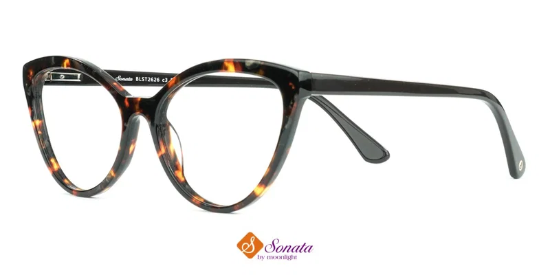 Ochelari BLST 2626 c3 Sonata pentru femei, ramă completă maro