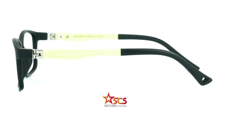 Detaliu rame ochelari copii AT XS 2701 c3 Success, combinație negru și galben