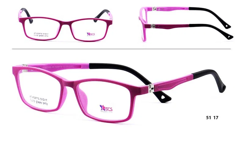 Rame ochelari copii AT XS 9710 c3 Success roz violet vedere frontală