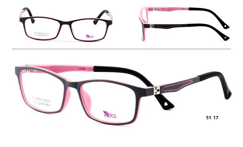 Rame ochelari copii AT XS 9710 c5 Success graphite și rose