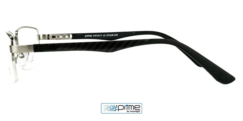 Detaliu ramă ochelari MP 2417 c2 Prime, culoare argintie