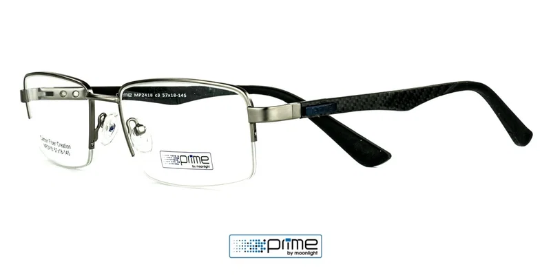 Ramă de ochelari MP 2418 c3 Prime bleumarin și argintiu, vedere frontală