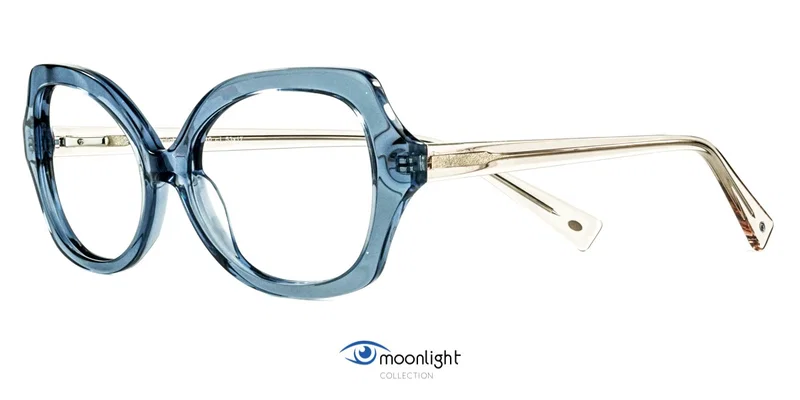 Ramă de ochelari GLM 2310 c1 Moonlight în culorile bej și albastru