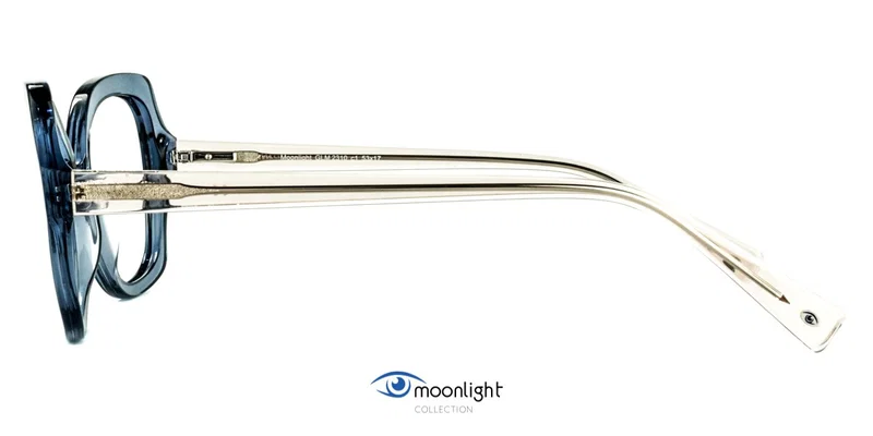 Detaliu ramă full rim GLM 2310 c1 Moonlight din plastic