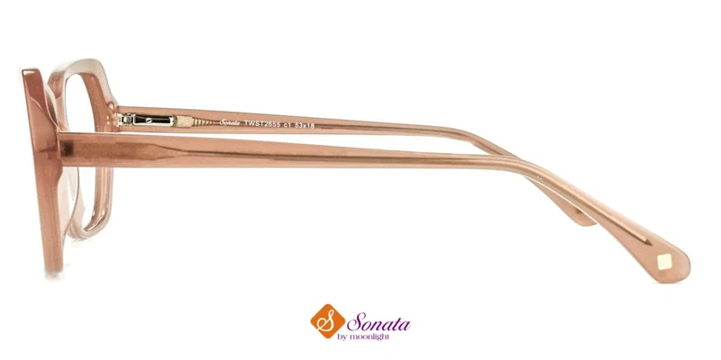 Detaliu rame de ochelari TWST 2655 c1 Sonata maro