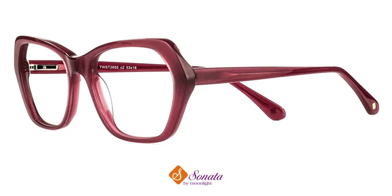 Rame de vedere TWST 2655 c2 Sonata pentru femei, culoare claret