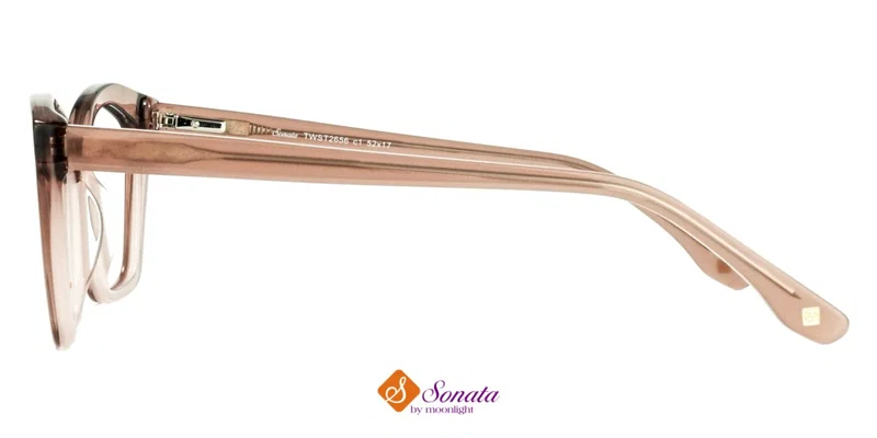 Detaliu ramă ochelari TWST 2656 c1 Sonata maro