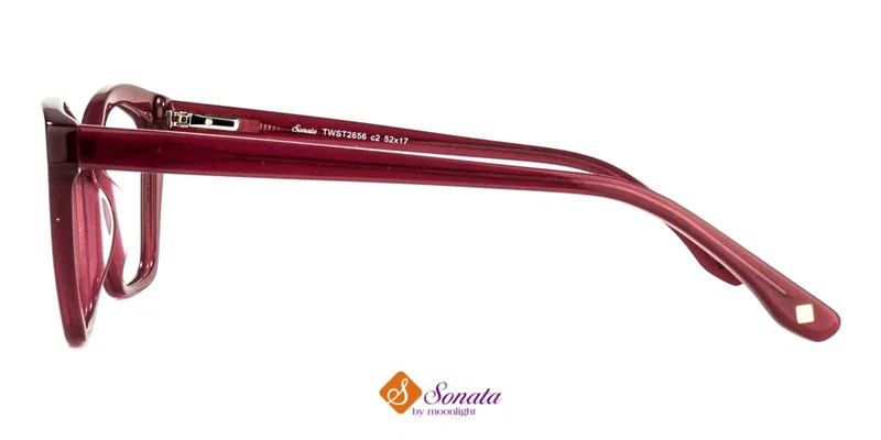 Detaliu rame de ochelari TWST 2656 c2 Sonata, culoare claret