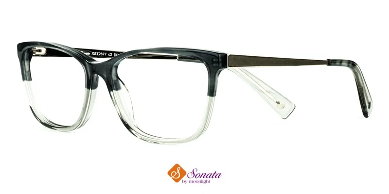 Ramă de ochelari XST 2677 c2 Sonata în nuanțe de albastru și gri