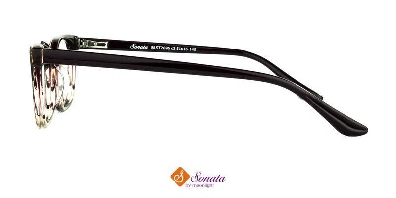 Ramă plastic violet pentru femei, model Sonata