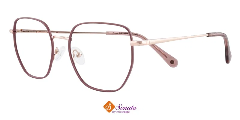 BIST 3638 c1 Sonata – rame de ochelari metalice maro și aurii