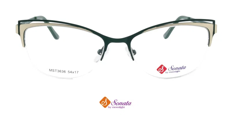 BIST 3636 c3 Sonata, vedere frontală, montură semi-ramă