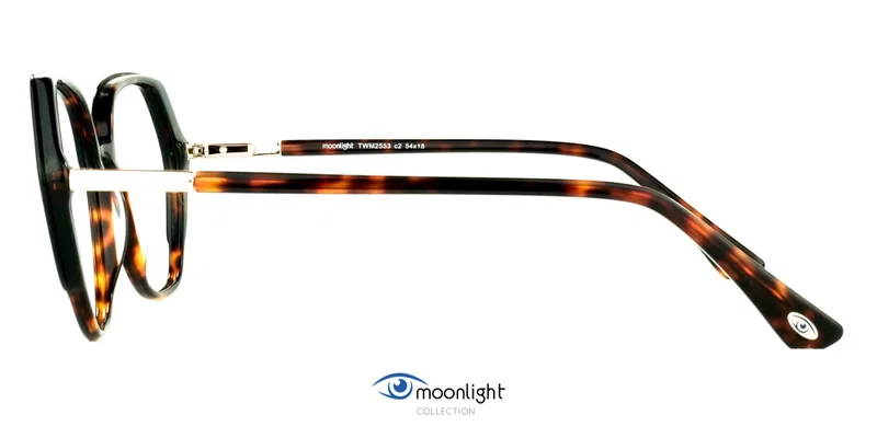 Ochelari Moonlight TWM 2553 c2 în nuanțe maro și bordo