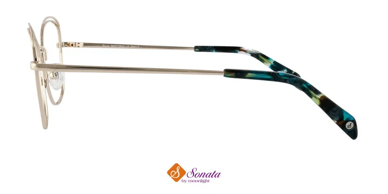 Detaliu rame de ochelari metalice BIST 3643 c2 Sonata