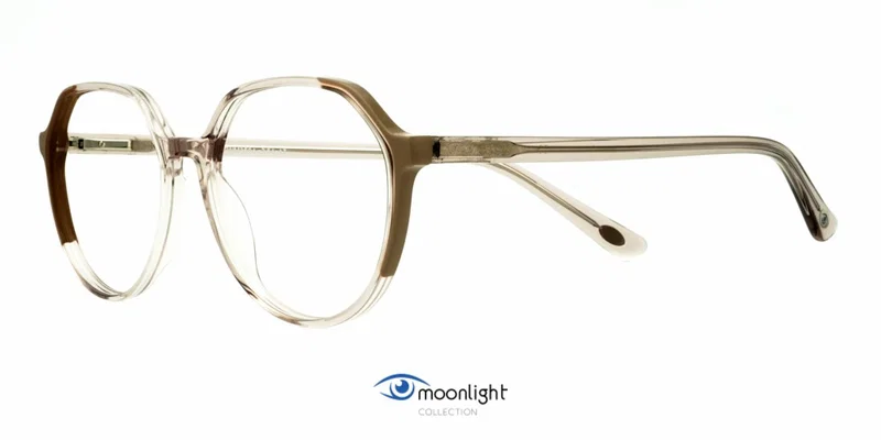 Ramă de vedere TWM 3504 c2 Moonlight bej și transparentă