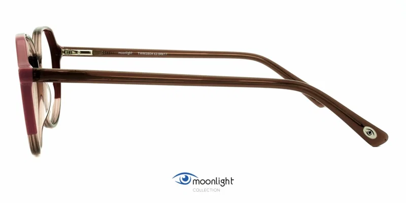 Detaliu ramă TWM 3504 c3 Moonlight maro și roz