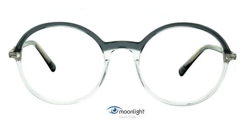 Ramă TWM 3505 c2 Moonlight pentru femei, detaliu al combinației cromatice auriu-verde