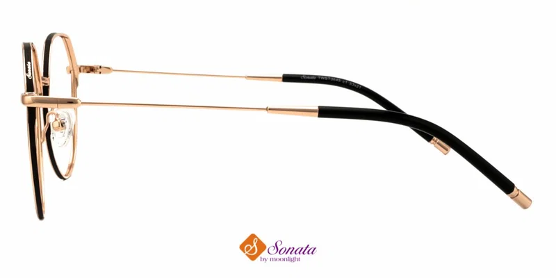 Rama completă TWST 3645 c1 Sonata în combinație de culori negru și auriu