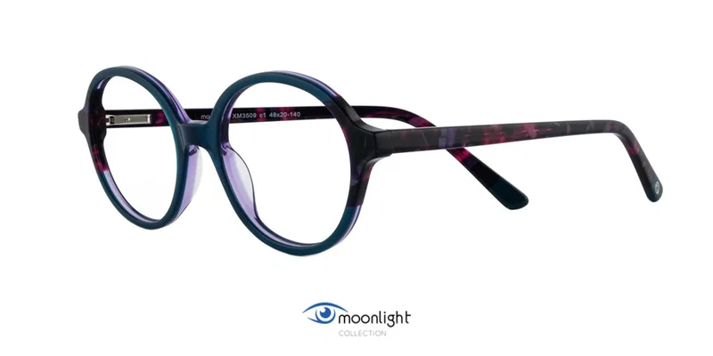 Ramă de vedere XM 3509 c1 Moonlight albastră și roz
