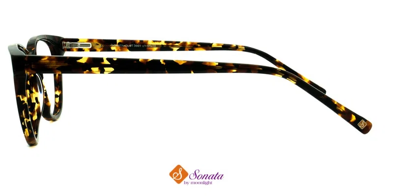 Detaliu rame de vedere GLST 3661 c1 Sonata, culoare maro