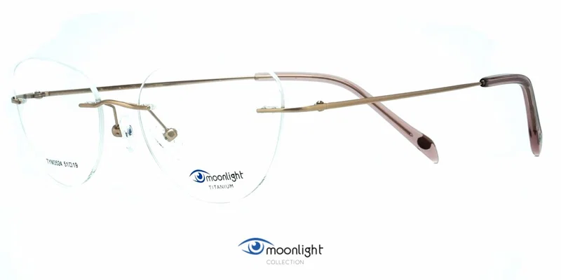 Ramă de ochelari TYM 3524 c1 Moonlight în culorile auriu și roz