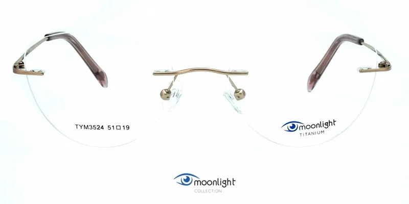Vedere frontală ramă de ochelari TYM 3524 c1 Moonlight