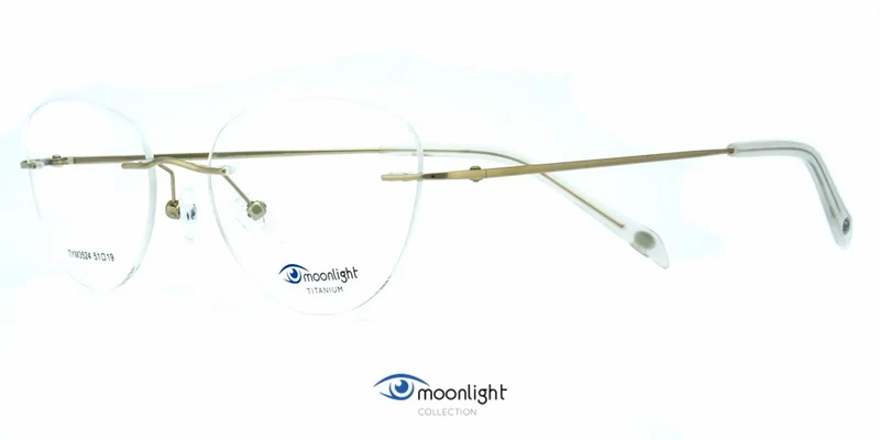 Rame de ochelari pentru femei TYM 3524 c2 Moonlight, auriu și alb