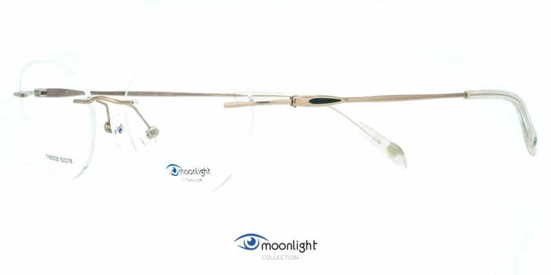 Rama de ochelari TYM 3525 c2 Moonlight auriu și verde, vedere frontală