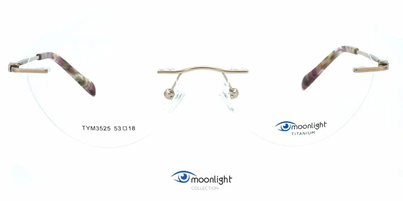 Model TYM 3525 c3 Moonlight cu rame din titan, vedere laterală