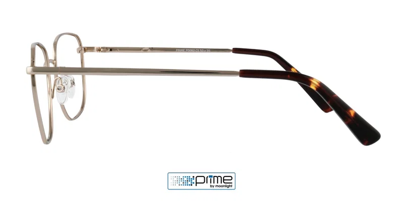 Detaliu ramă de ochelari P 0052 c5 Prime, culoare gold