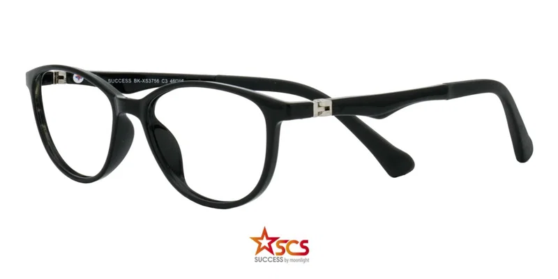 Rame negre pentru copii BK XS 3756 c3 Success, vedere frontală