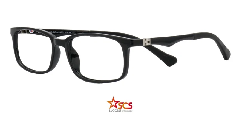 Rame ochelari copii DB XS 3761 c5 Success negre, vedere frontală