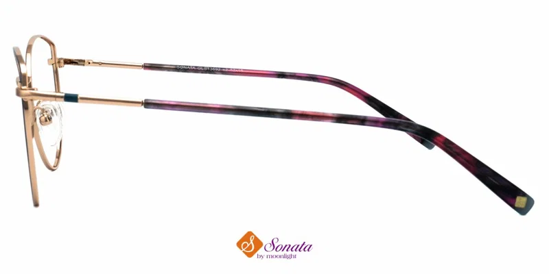 GLST 3692 c2 Sonata, ramă completă în nuanțe de albastru și auriu
