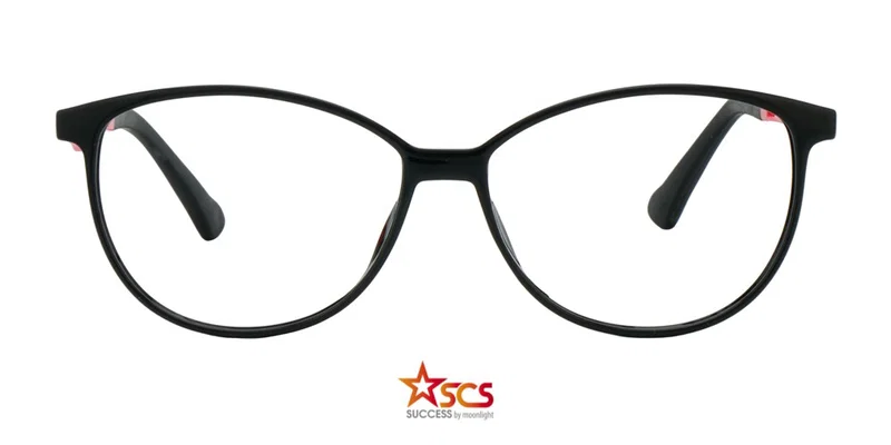 Ochelari BJ XS 3773 c6 Success, combinație de culori negru și roșu