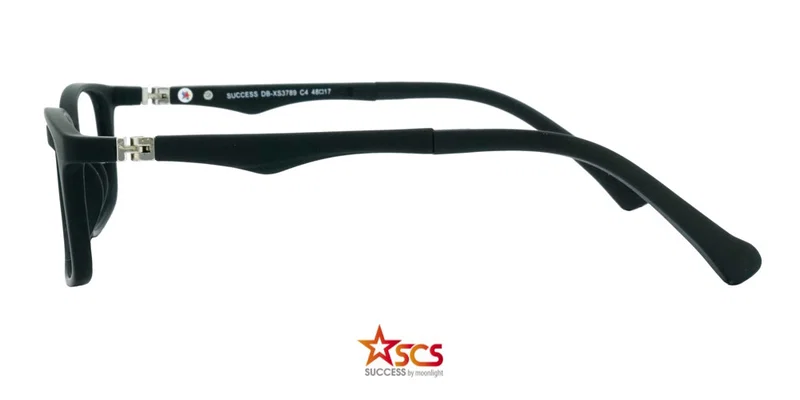 DB XS 3789 c4 Success rame ochelari copii, detaliu model negru