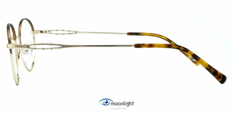 Rama TYM 3536 c3 Moonlight din titan, detaliu montură