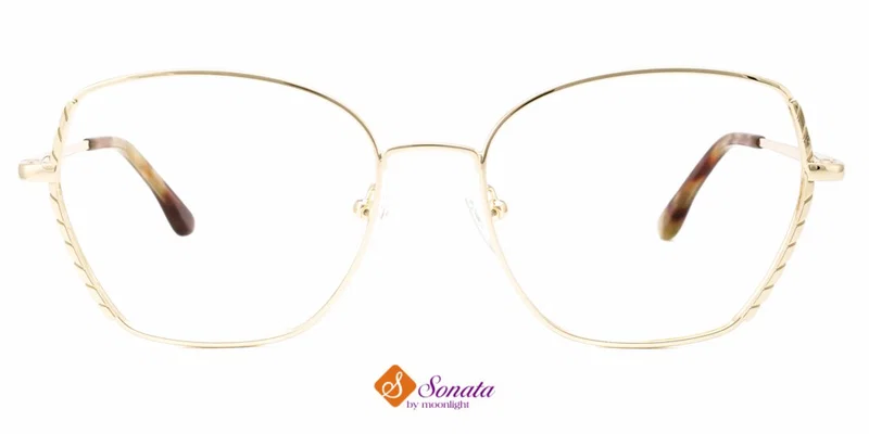 Rama metalică GST 3829 c1 Sonata, model full rim, vedere laterală