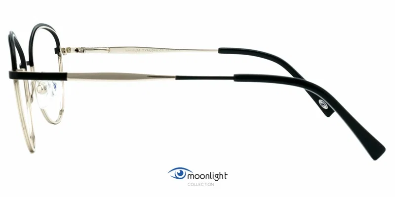 Detaliu ramă TYM 3548 c2 Moonlight în culorile negru și auriu