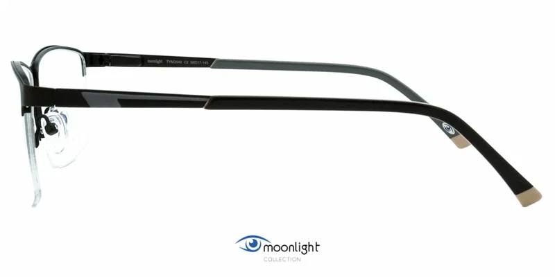 Detaliu rame TYM 3549 c2 Moonlight cu montură semi-ramă