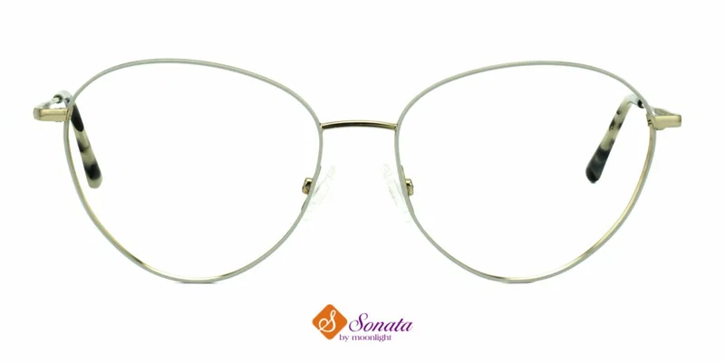 Ramă de ochelari ST 0055 c2 Sonata cu montură integrală metalică, vedere laterală