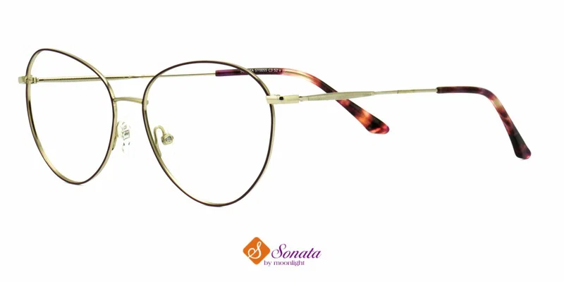 Rame de vedere ST 0055 c3 Sonata aurii și violet, vedere frontală